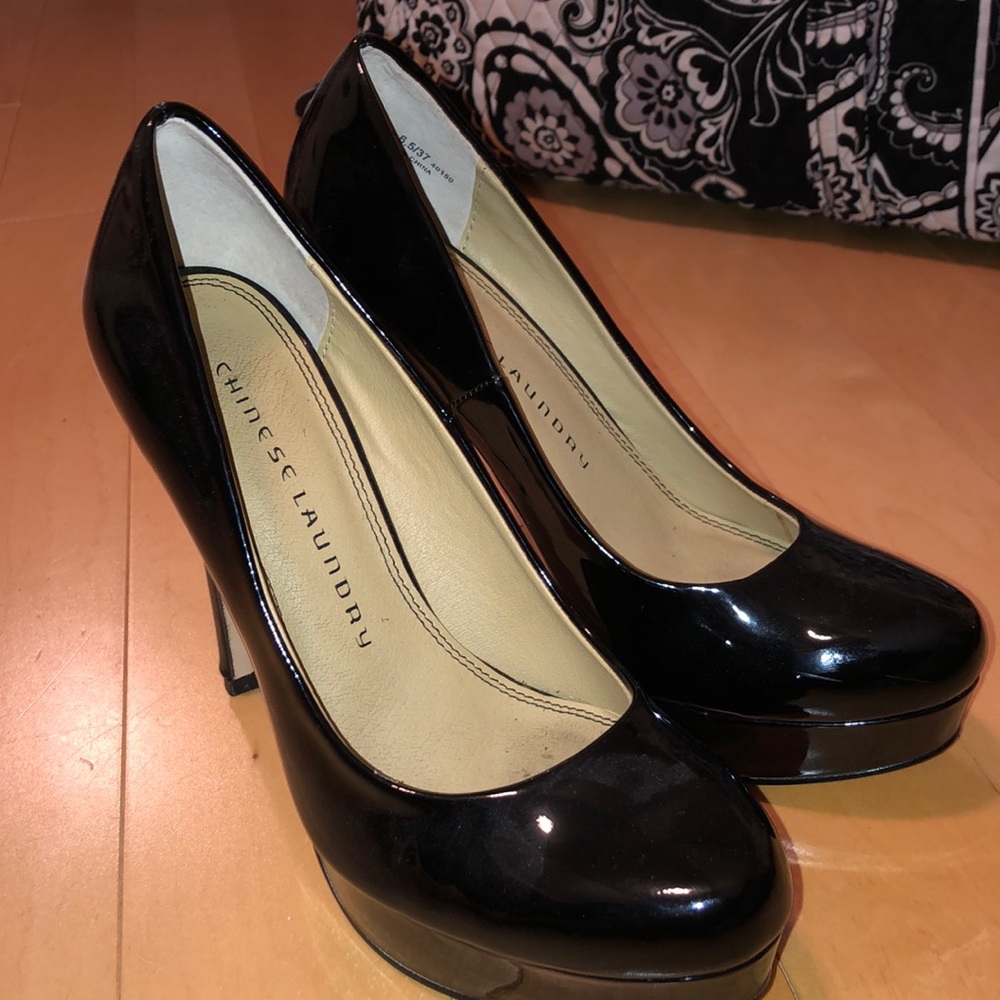 Black heels
